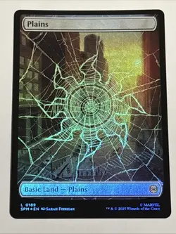 MTG Universes Beyond: Spider-man Plains Foil 0189 NM - Image 1