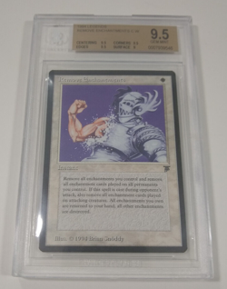 BGS 9.5 Remove Enchantments MtG Legends Gem Mint Vintage 1994 Old School - Image 1