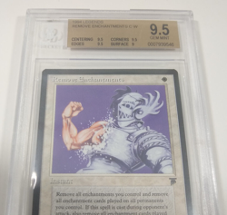 BGS 9.5 Remove Enchantments MtG Legends Gem Mint Vintage 1994 Old School - Image 2