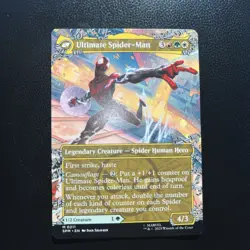 Miles Morales M 0211 Borderless Marvel's Spider-Man Magic the Gathering MTG NM - Image 2