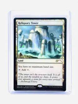 MTG, Reliquary Tower (Bring a Friend Promo) Unique and Miscellaneous Promos,Foil - Image 1