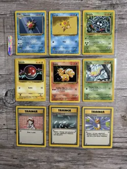 NM Pokemon WOTC 100% Complete Set of All Base common Cards - Image 2