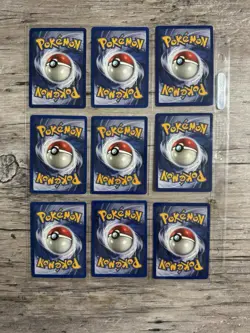 NM Pokemon WOTC 100% Complete Set of All Base common Cards - Image 3