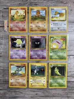 NM Pokemon WOTC 100% Complete Set of All Base common Cards - Image 4