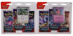 Pokemon Scarlet & Violet Temporal Forces 3-Pack Blister Box 820650856464 - Image 1