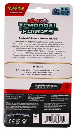 Pokemon Scarlet & Violet Temporal Forces Checklane Blister Pack 820650853319 - Image 4