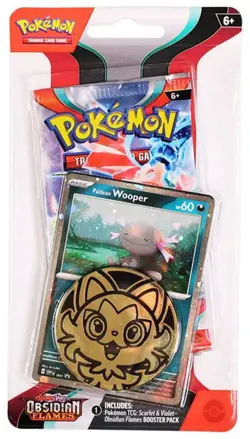Pokemon Scarlet & Violet Obsidian Flames Checklane Blister Pack 820650853319 - Image 2
