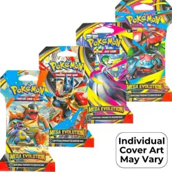 Pokemon Mega Evolution Sleeved Booster Pack 196214115637 - Image 1