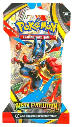 Pokemon Mega Evolution Sleeved Booster Pack 196214115637 - Image 4