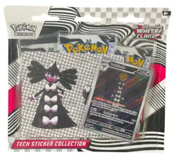 Pokemon Scarlet & Violet White Flare Tech Sticker Collection Box 196214129269 - Image 1