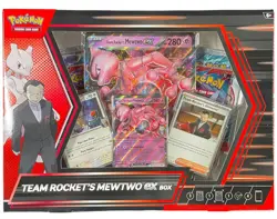 Pokemon Team Rocket's Mewtwo Ex Box 196214124073 - Image 1