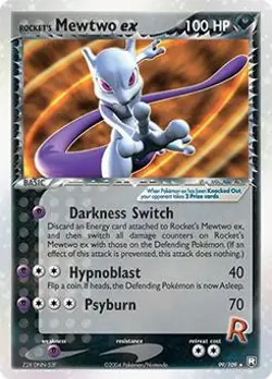 Pokemon Team Rocket's Mewtwo Ex Box 196214124073 - Image 5