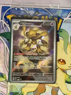 Alakazam 009 - Pokemon TCG Mega Evolutions - ETB Promo SEALED black Star promo - Image 1