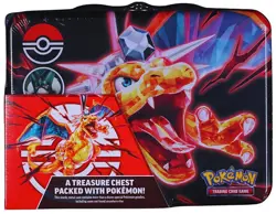 2023 Pokemon Fall Collector Chest Tin Box 820650853050 - Image 1