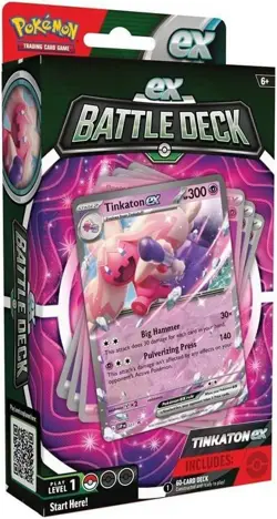 Pokemon EX Battle Deck: Chien-Pao EX & Tinkaton EX Deck Box Display - Image 2