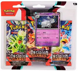 Pokemon Scarlet & Violet Obsidian Flames 3-Pack Blister 820650853784 - Image 2