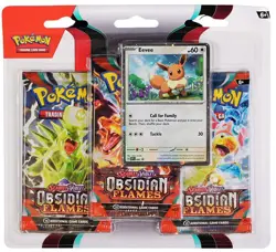 Pokemon Scarlet & Violet Obsidian Flames 3-Pack Blister 820650853784 - Image 4