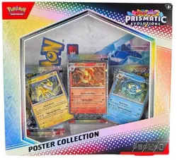 Pokemon Scarlet & Violet Prismatic Evolutions Poster Collection Box - Image 1
