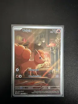 2025 Pokemon Mega Evolution Vulpix #138 Near Mint - Image 1