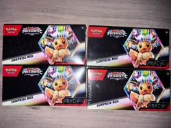 Pokemon Prismatic Evolutions Surprise Box Sealed - Lot Of 4 - Image 1