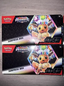 Pokemon Prismatic Evolutions Surprise Box Sealed - Lot Of 4 - Image 2