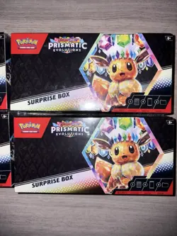 Pokemon Prismatic Evolutions Surprise Box Sealed - Lot Of 4 - Image 3
