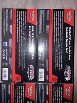 Pokemon Prismatic Evolutions Surprise Box Sealed - Lot Of 4 - Image 5