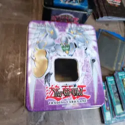 Yugioh 90s Lot 2 Tins 66 Cards Deck Zones Rulebooks Sleeves Shohen Jumps Mix - Image 3