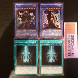 LOTTO 4 CARTE DEMISE E RUIN in italiano YUGIOH rarita MISTE yu-gi-oh! AFFARE - Image 1