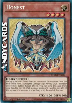 HONEST • (L'onesto) • Segreta SP • BLMM EN006 • 1Ed • Yugioh! • ANDYCARDS - Image 1