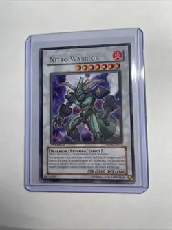 Yugioh: Nitro Warrior (Rare 1st Edition) DP08-EN013 - Image 1