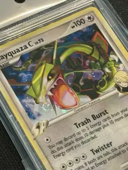 Pokemon TCG Rayquaza C Supreme Victors Holo Card - Image 2