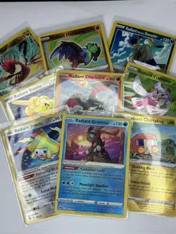 Pokemon TCG Sword & Shield Radiant Pokemon Card Lot - MINT Condition Cards - Image 1