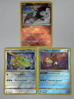 Pokemon TCG Sword & Shield Radiant Pokemon Card Lot - MINT Condition Cards - Image 2