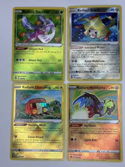 Pokemon TCG Sword & Shield Radiant Pokemon Card Lot - MINT Condition Cards - Image 4