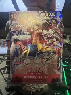 OP:TCG Monkey.D.Luffy ST10-006 (One Piece Day, Dallas 2025SR card) - Image 1