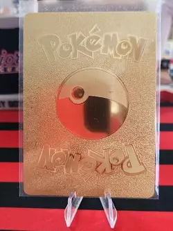 Pokemon Eternatus VMax HP340 Rainbow Gold Foil Fan Art Card - Image 2
