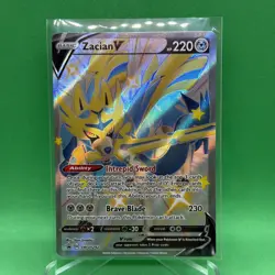 Pokemon Zacian V (Shiny) - Promo SWSH: Sword & Shield Promo Cards SWSH292 NM - Image 1