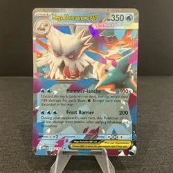 Mega Abomoasnow ex 036/132 Mega Evolution Double Rare Pokemon TCG Card - Image 1