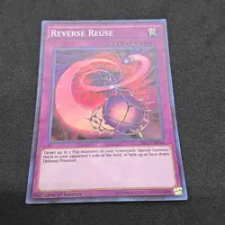 Reverse Reuse DRL2-EN038 1st Edition Super Rare NM Near Mint Yu-Gi-Oh! Card - Image 3