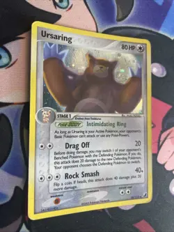 Pokemon TCG Ursaring Holo Rare Card Unseen Forces 18/115 (2005) MP - Image 2
