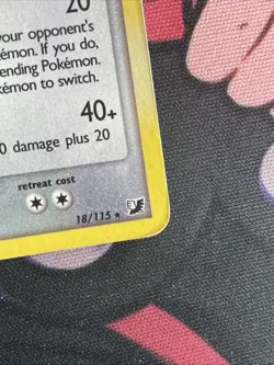 Pokemon TCG Ursaring Holo Rare Card Unseen Forces 18/115 (2005) MP - Image 4