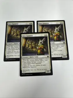 [X3] MTG - Hare Apparent Regular #15 NM Foundations - Image 1