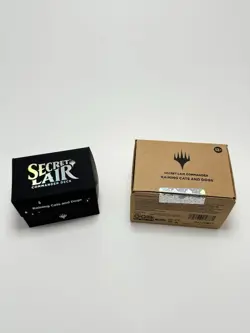 MTG Secret Lair - Raining Cats and Dogs Commander Deck - Open Box Complete Deck - Image 1