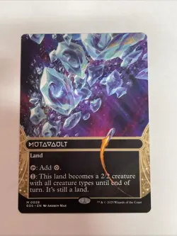 Mutavault (0028) (Borderless) Edge of Eternities: Stellar Sights Mythic #28 - Image 1