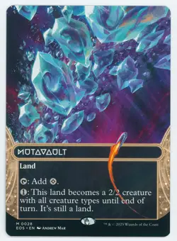 Mutavault Borderless 0028 EOS NM/MT [Edge of Eternities:MTG] - Image 1