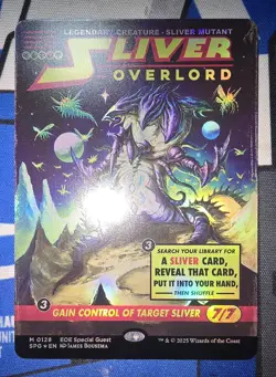 MTG - Special Guests - Sliver Overlord (Showcase) #0128 - Near Mint Foil - Image 1