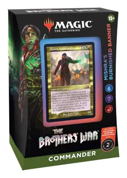 The Brothers' War Commander Deck - Mishra's Burnished Banner MTG Brand New Seale - Image 1