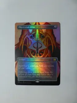 MtG Double Masters Phyrexian Altar Borderless FOIL 396 M/NM Flat Ship VCT123858 - Image 1