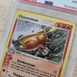 PSA 9 MINT Charmeleon 99/97 EX Dragon Holo Secret Rare 2003 Pokemon Card - Image 2